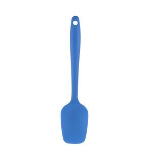 Silicone Spatula Heat Resistant Cream Cheese Scraper Non Stick for Baking Blue